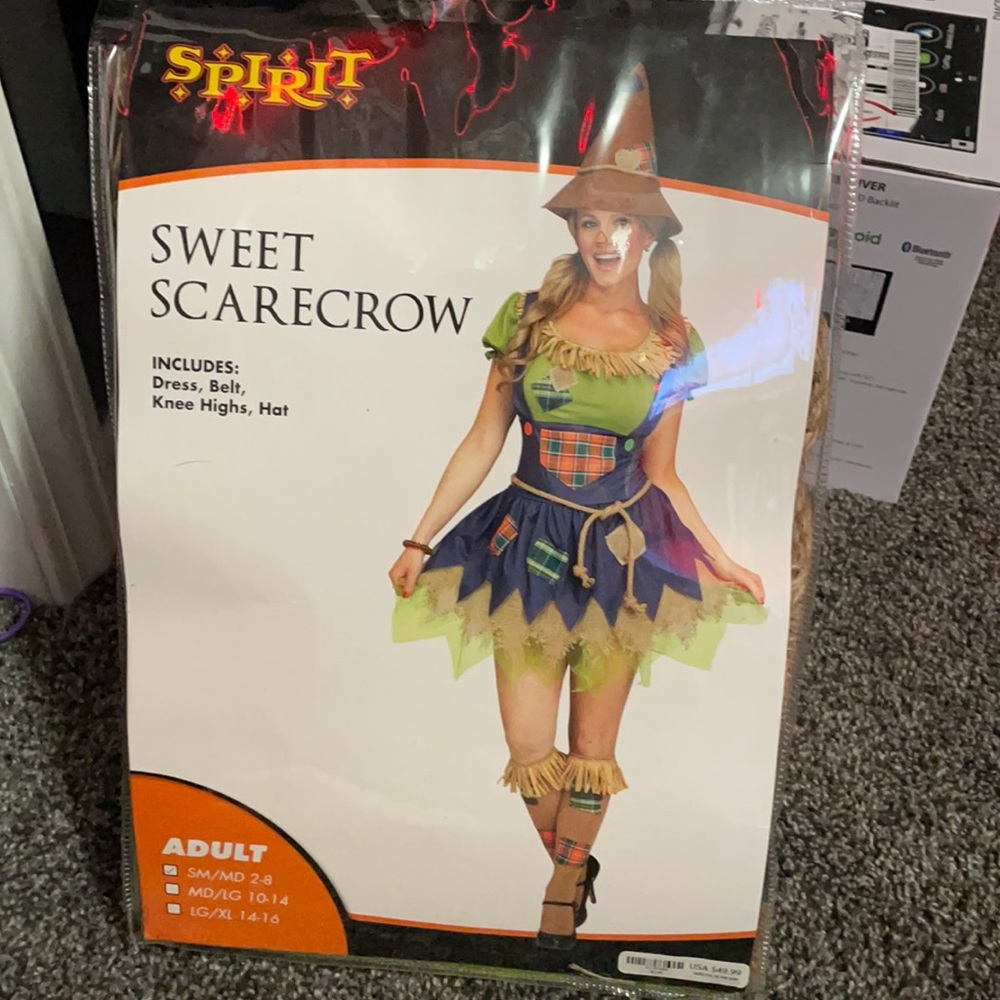 Halloween sweet scarecrow outfit